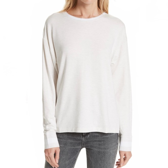 RAG & BONE Reily Split Back Long Sleeve Top - Picture 11 of 13